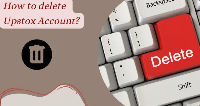 how to delete upstox account